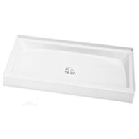  Morenci Single Threshold 48'' and Larger Shower Base - White
