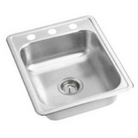  Bealeton Stainless Steel Single Bowl Kitchen Sink - Stainless Steel