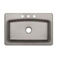 Single Bowl Sinks 33'' x 22'' Single Bowl Sinks 33'' x 22''