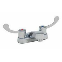  4" Centerset Commercial Bathroom Sink Faucet - Chrome