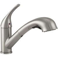 Pull-Out Spray Kitchen Faucet 1 or 3 Hole Pull Out Spray
