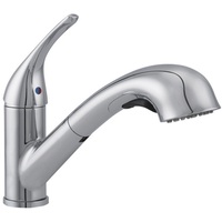 Pull-Out Spray Kitchen Faucet 1 or 3 Hole Pull Out Spray