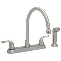  Two-Handle Kitchen Faucet - Brushed Nickel