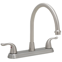 Two Handle Kitchen Faucet 3 Hole