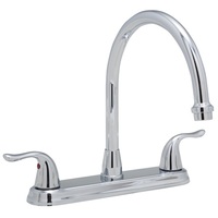 Two Handle Kitchen Faucet 3 Hole