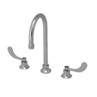  4" Centerset Commercial Bathroom Sink Faucet - Chrome