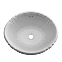  Richardson Self Rimming Bathroom Sink - White