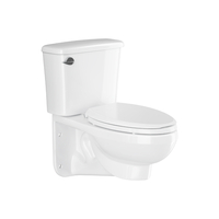 Two Piece Toilet Elongated bowl
