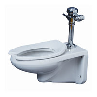  Toilet Commercial Toilet - White