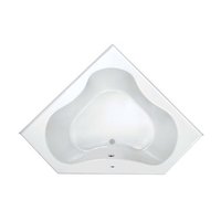  Grass Valley 60" Corner Soaking Tub - White