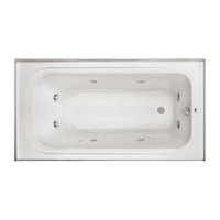  60'' x 32'' Whirlpool Bath - Biscuit