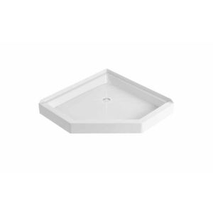 PFSB3636NEOWH Morenci Corner Shower Base - White
