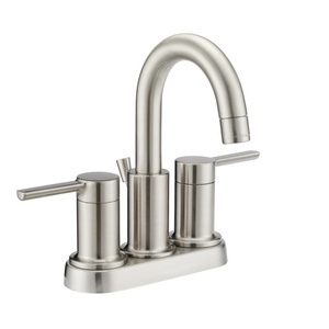 PFWSCM2M116BN Lithgow 4'' Minispread Bathroom Faucet - Brushed Nickel PFWSCM2M116BN Lithgow 4'' Minispread Bathroom Faucet - Brushed Nickel