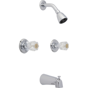 PF1030GCP Two Handle Tub & Shower Faucet - Chrome