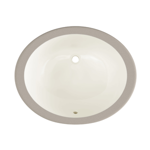 PF1714UABS Comstock Undermount Style Bathroom Sink - Biscuit