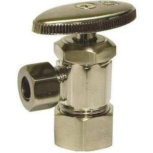 PF203BN Stop Valve - Brushed Nickel