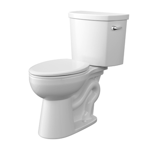 PFCDC412HERWH Camden Two Piece Toilet - White PFCDC412HERWH Camden Two Piece Toilet - White