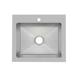 PFDM1B252291 Sault Stainless Steel Dual Mount Single Bowl Kitchen Sink - Stainless Steel PFDM1B252291 Sault Stainless Steel Dual Mount Single Bowl Kitchen Sink - Stainless Steel