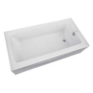 PFS6030RSKWH Hillsboro 60'' x 30'' Soaking Tub - White PFS6030RSKWH Hillsboro 60'' x 30'' Soaking Tub - White