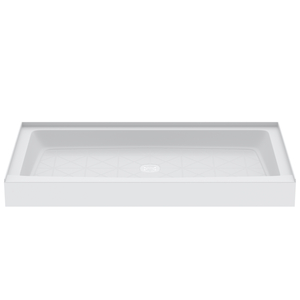 PFSB6034WH Morenci Single Threshold 48'' and Larger Shower Base - White