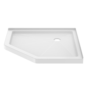PFSBA4242NEOWH Hammond Corner Shower Base - White