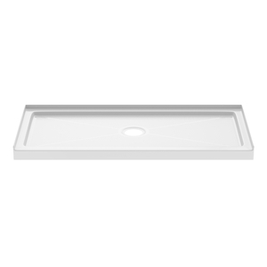 PFSBA6030CWH Single Threshold Up To 42" Shower Base - White