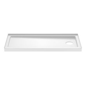 PFSBA6030RWH Hammond Single Threshold 48'' and Larger Shower Base - White