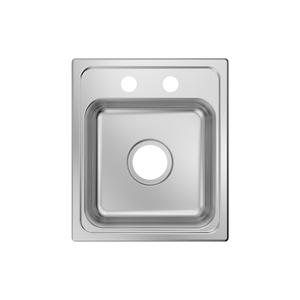 PFSR1517 Bealeton Stainless Steel Single Bowl Kitchen Sink - Stainless Steel PFSR1517 Bealeton Stainless Steel Single Bowl Kitchen Sink - Stainless Steel