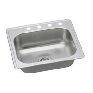 PFSR252283A Bealeton Stainless Steel Single Bowl Kitchen Sink - Stainless Steel