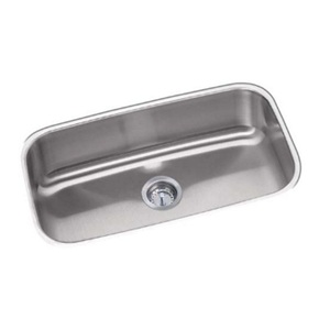 PFUC308A Plomosa Stainless Steel Undermount - Single Bowl Kitchen Sink - Stainless Steel