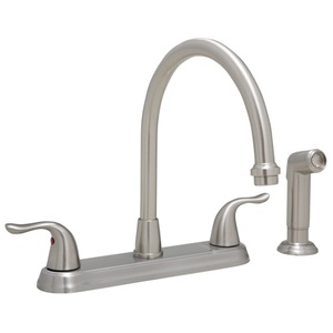 PFXC6880BN Two-Handle Kitchen Faucet - Brushed Nickel