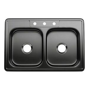 PFSR332283A Bealeton Stainless Steel Double Bowl Kitchen Sink - Stainless Steel PFSR332283A Bealeton Stainless Steel Double Bowl Kitchen Sink - Stainless Steel