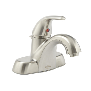 PFWSC4747ZBN 4'' Centerset Bathroom Faucet - Brushed Nickel