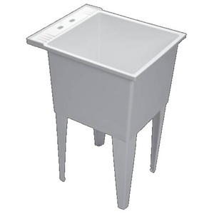 PFLT2024 Laundry Sink Laundry / Utility - White PFLT2024 Laundry Sink Laundry / Utility - White