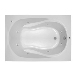 PFWPLUSA6042WH 60'' x 42'' Whirlpool Bath - White