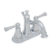 PROFLO PFWSC4840CP Chrome 4'' Centerset Bathroom Sink Faucet