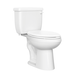 PROFLO PROPFJRC410HERWH White Two Piece Toilet