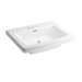 PROFLO PF1174WH White Pedestal Basin