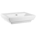 PROFLO PF1181WH White Pedestal Basin
