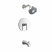 PROFLO PF1830GCP Polished Chrome Tub & Shower Faucet Trim Kit