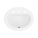 PROFLO PF20178WH White Self Rimming Bathroom Sink