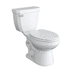 PROFLO PFREC212HEWH White Two Piece Toilet