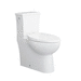 PROFLO PF3002SWH/PF3012BWH White Two Piece Toilet