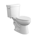 PROFLO PFCDC210HEWH White Two Piece Toilet