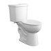 PROFLO PFCDC412HEDFPWH White Two Piece Toilet