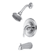 PROFLO PF6830GCP Chrome Tub & Shower Faucet Trim Kit