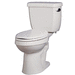 PROFLO PF9412RWH/PF9401WH White Two Piece Toilet