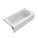 PROFLO PFB14CRWH White 60'' x 30'' Soaking Tub
