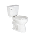 PROFLO PFCLC110WH White Two Piece Toilet