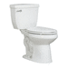 PROFLO PFCLC210WH White Two Piece Toilet